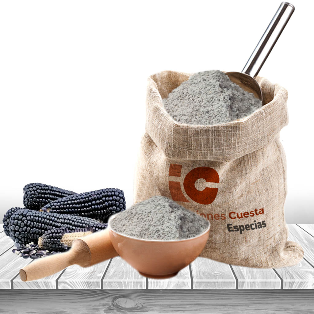 Harina de maíz azul