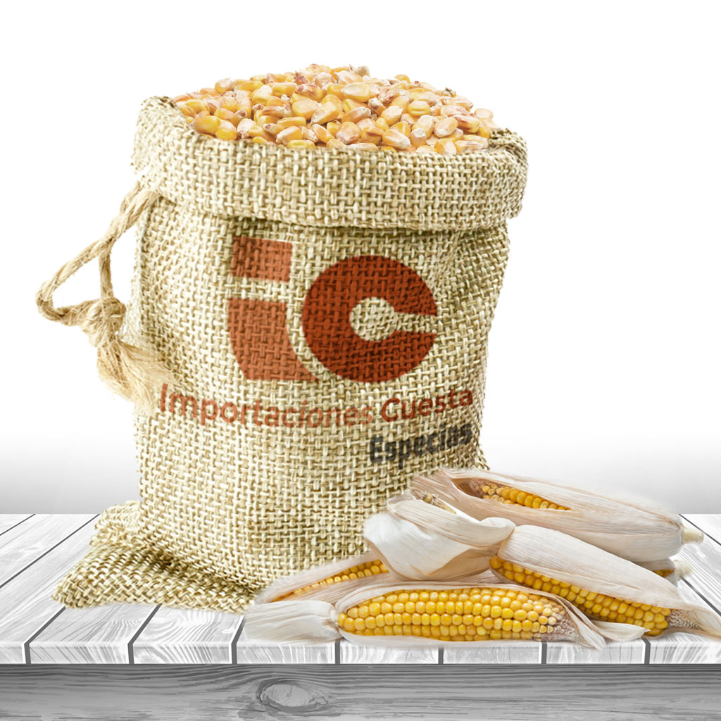 Maíz amarillo en grano