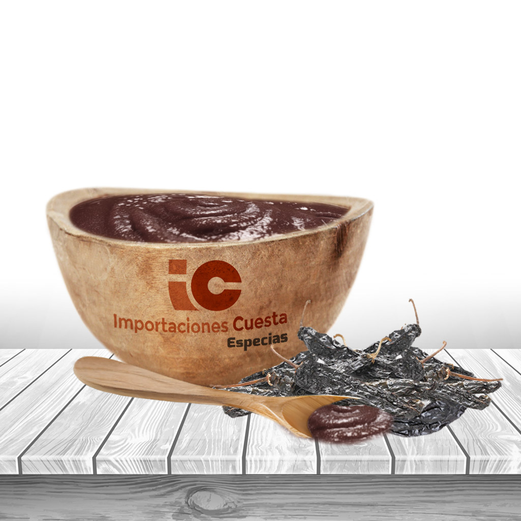 Pulpa de chile pasilla